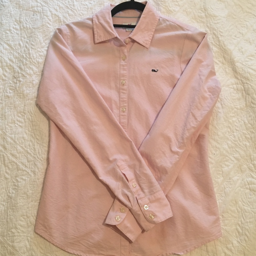 Vineyard Vines Pink Button Down Shirt